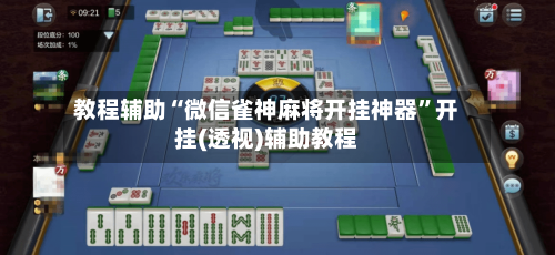 教程辅助“微信雀神麻将开挂神器	”开挂(透视)辅助教程-第3张图片
