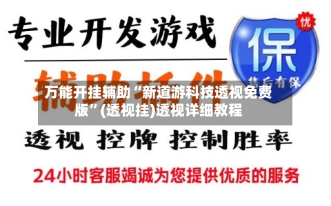 万能开挂辅助“新道游科技透视免费版”(透视挂)透视详细教程-第2张图片