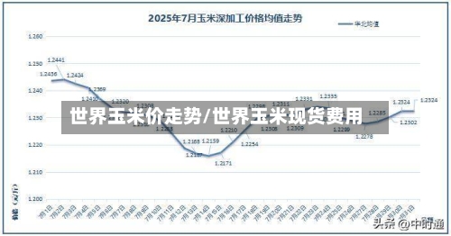 世界玉米价走势/世界玉米现货费用-第2张图片