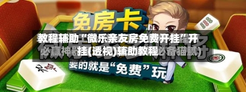 教程辅助“微乐亲友房免费开挂	”开挂(透视)辅助教程-第3张图片