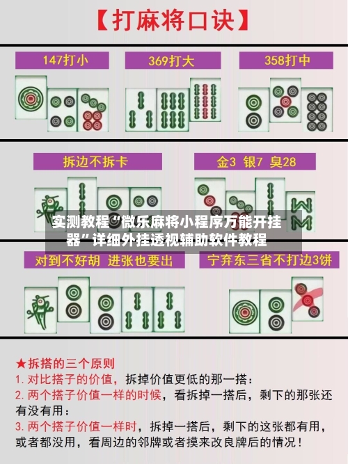 实测教程“微乐麻将小程序万能开挂器”详细外挂透视辅助软件教程-第3张图片