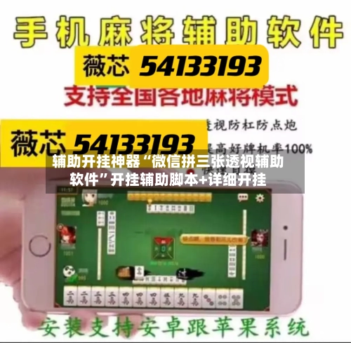 辅助开挂神器“微信拼三张透视辅助软件”开挂辅助脚本+详细开挂-第2张图片