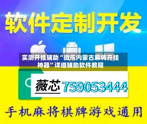实测开挂辅助“微乐内蒙古麻将开挂神器”详细辅助软件教程-第3张图片