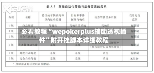 必看教程“wepokerplus辅助透视插件”附开挂脚本详细教程-第2张图片