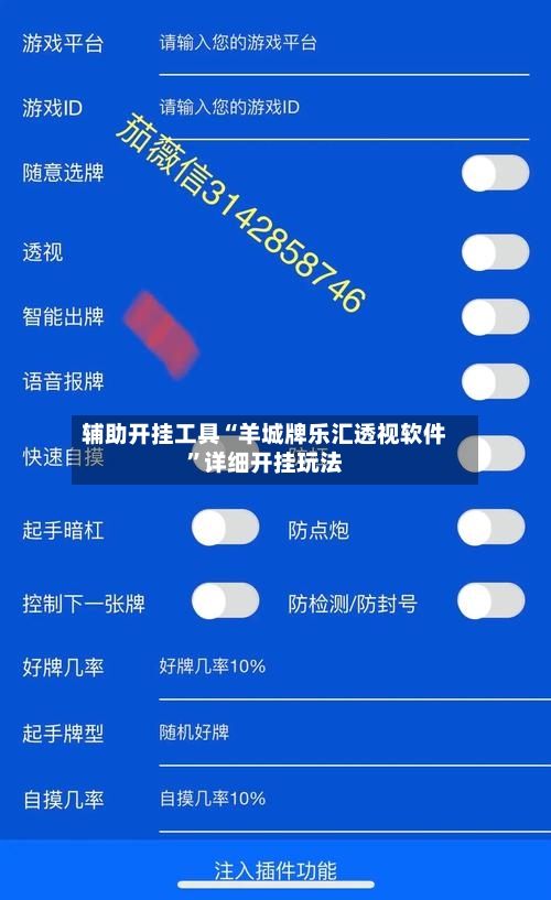 辅助开挂工具“羊城牌乐汇透视软件”详细开挂玩法-第3张图片