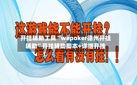 开挂辅助工具“wepoker德州开挂辅助”开挂辅助脚本+详细开挂-第3张图片