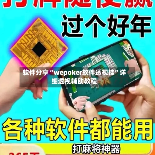 软件分享“wepoker软件透视挂	”详细透视辅助教程-第2张图片