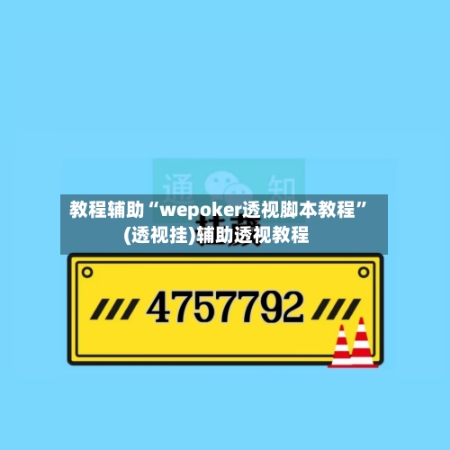 教程辅助“wepoker透视脚本教程	”(透视挂)辅助透视教程-第3张图片