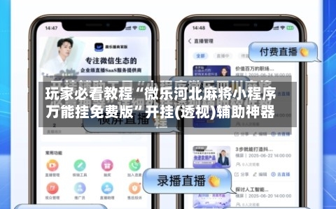 玩家必看教程“微乐河北麻将小程序万能挂免费版”开挂(透视)辅助神器-第3张图片