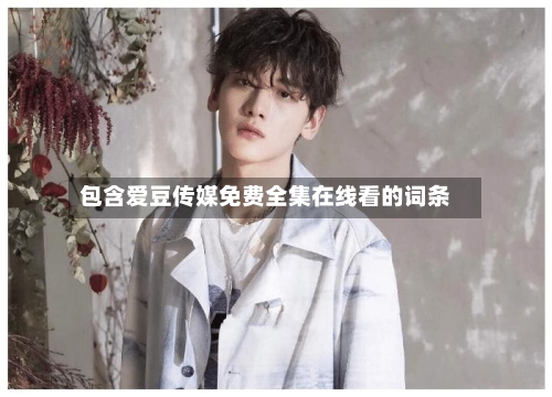 包含爱豆传媒免费全集在线看的词条