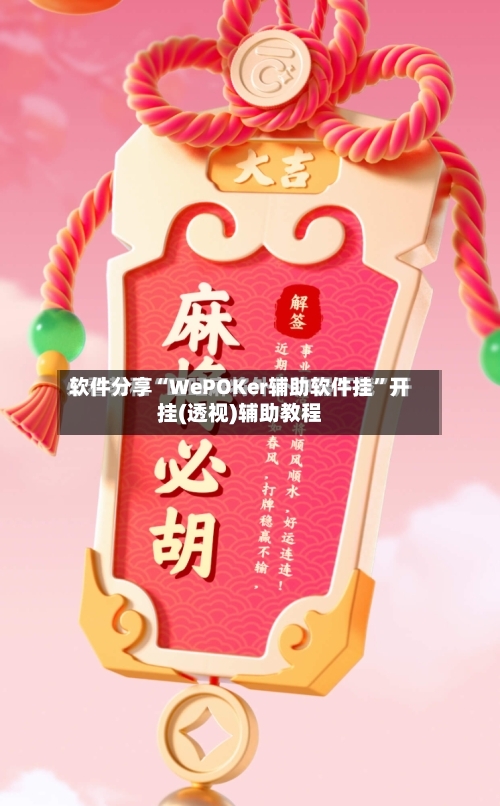 软件分享“WePOKer辅助软件挂”开挂(透视)辅助教程-第2张图片