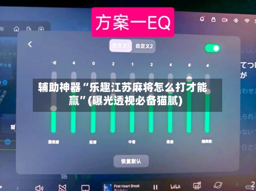 辅助神器“乐趣江苏麻将怎么打才能赢”(曝光透视必备猫腻)-第3张图片