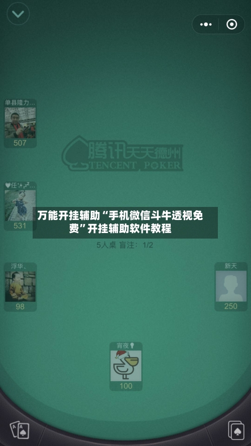 万能开挂辅助“手机微信斗牛透视免费”开挂辅助软件教程-第2张图片