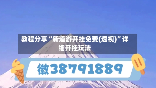 教程分享“新道游开挂免费(透视)”详细开挂玩法