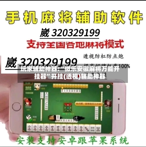 玩家辅助神器:“微乐安徽麻将万能开挂器”开挂(透视)辅助神器-第3张图片