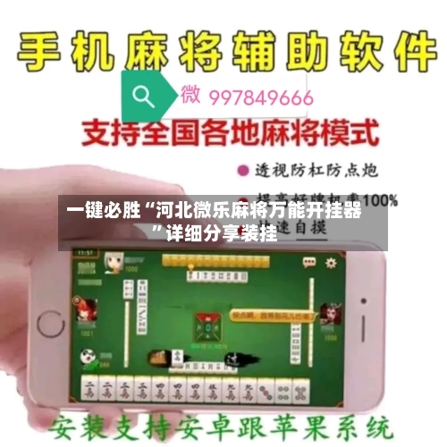 一键必胜“河北微乐麻将万能开挂器”详细分享装挂-第2张图片