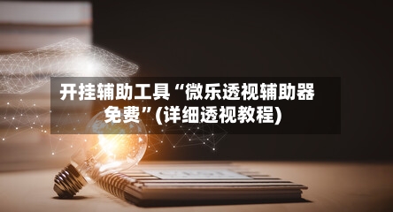 开挂辅助工具“微乐透视辅助器免费”(详细透视教程)-第2张图片