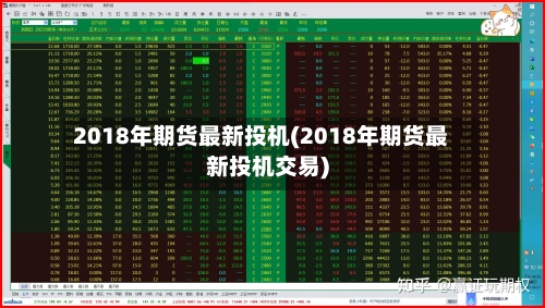 2018年期货最新投机(2018年期货最新投机交易)-第2张图片