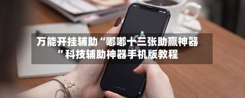 万能开挂辅助“嘟嘟十三张助赢神器	”科技辅助神器手机版教程-第2张图片