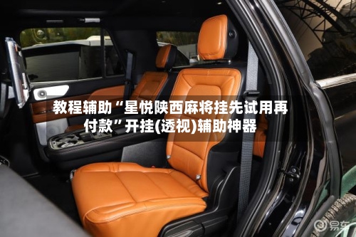 教程辅助“星悦陕西麻将挂先试用再付款”开挂(透视)辅助神器-第2张图片