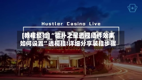 [教程经验]“德扑之星透视插件效果如何设置	”透视挂!详细分享装挂步骤-第2张图片