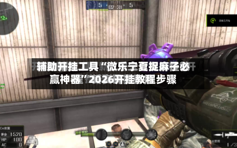 辅助开挂工具“微乐宁夏捉麻子必赢神器	”2026开挂教程步骤-第2张图片