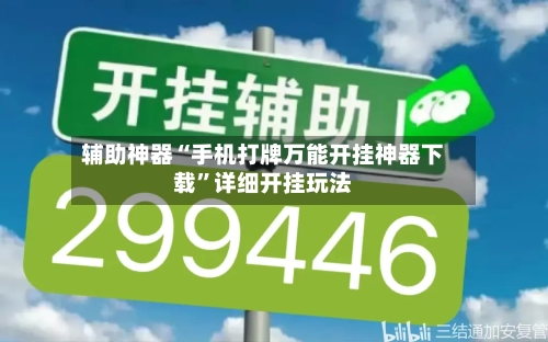 辅助神器“手机打牌万能开挂神器下载	”详细开挂玩法-第3张图片