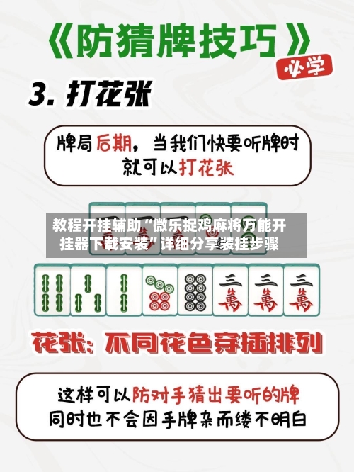 教程开挂辅助“微乐捉鸡麻将万能开挂器下载安装”详细分享装挂步骤-第3张图片