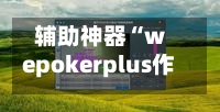 辅助神器“wepokerplus作弊辅助挂透视软件”揭秘透视辅助万能挂-第2张图片