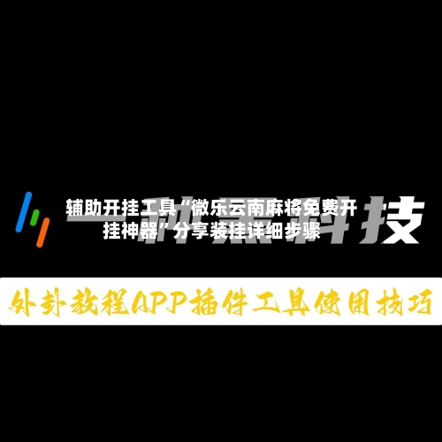 辅助开挂工具“微乐云南麻将免费开挂神器”分享装挂详细步骤-第2张图片