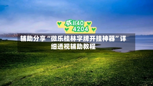 辅助分享“微乐桂林字牌开挂神器”详细透视辅助教程-第2张图片