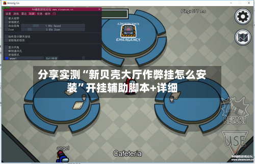 分享实测“新贝壳大厅作弊挂怎么安装”开挂辅助脚本+详细