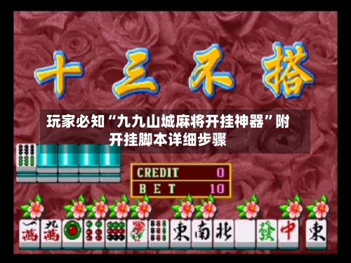 玩家必知“九九山城麻将开挂神器”附开挂脚本详细步骤-第3张图片
