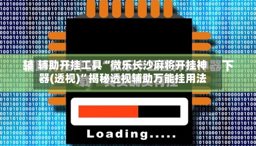辅助开挂工具“微乐长沙麻将开挂神器(透视)”揭秘透视辅助万能挂用法-第3张图片