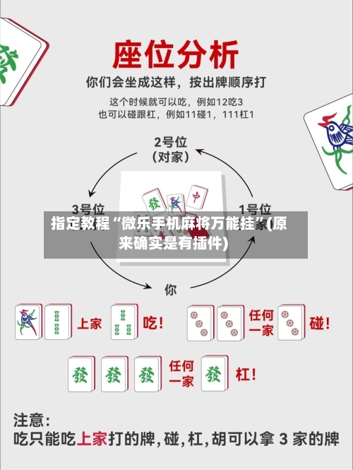 指定教程“微乐手机麻将万能挂”(原来确实是有插件)-第2张图片