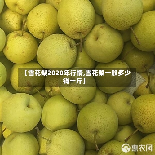 【雪花梨2020年行情,雪花梨一般多少钱一斤】-第2张图片