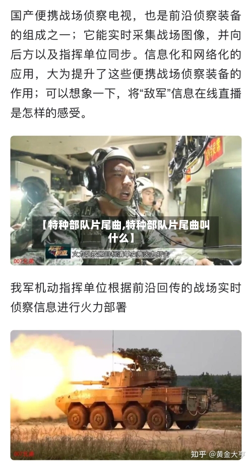 【特种部队片尾曲,特种部队片尾曲叫什么】-第2张图片