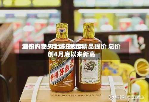 酒价内参5月16日费用发布：飞天上涨 i茅台精品提价 总价创4月底以来新高